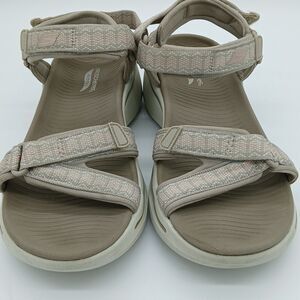 Skechers Go Walk Arch Fit Affinity Strappy River Sandals Machine Washable Size 7